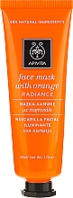 Düfte, Parfümerie und Kosmetik Gesichtsmaske mit Orange für strahlende Haut - Apivita Radiance Face Mask with Orange