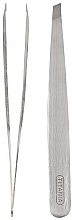 Pinzette schräg 9.5 cm 1075/B - Titania — Bild N2