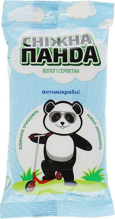 Feuchttücher für Hände Kids - Snezhna Panda — Bild N2