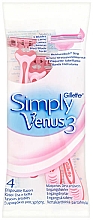 Set Einwegrasierer 4 St. - Gillette Venus Simply 3 — Bild N1