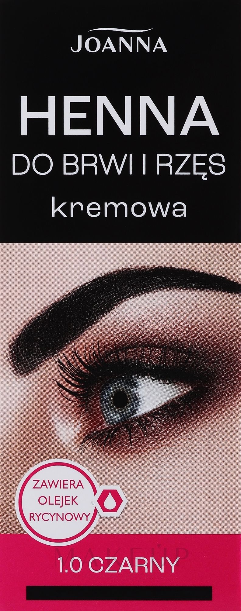 Henna für Augenbrauen und Wimpern - Joanna Henna — Foto 1.0