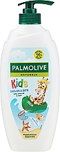 Duschcreme für Kinder Giraffe - Palmolive Naturals Kids Shower & Bath With Almond Milk — Bild N1