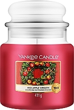 Duftkerze im Glas Red Apple Wreath - Yankee Candle Red Apple Wreath Jar — Bild N1