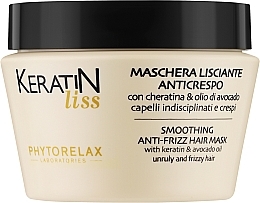 Düfte, Parfümerie und Kosmetik Haarglättende Maske - Phytorelax Laboratories Keratin Liss Smoothing Anti-Frizz Hair Mask