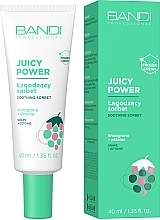 Düfte, Parfümerie und Kosmetik Beruhigendes Gesichtssorbet  - Bandi Professional Juicy Power Soothing Sorbet Grape + Ectoine 