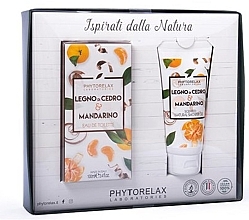 Düfte, Parfümerie und Kosmetik Phytorelax Laboratories Legno di Cedro & Mandarino - Duftset (Eau de Toilette 50ml + Duschgel 100ml)