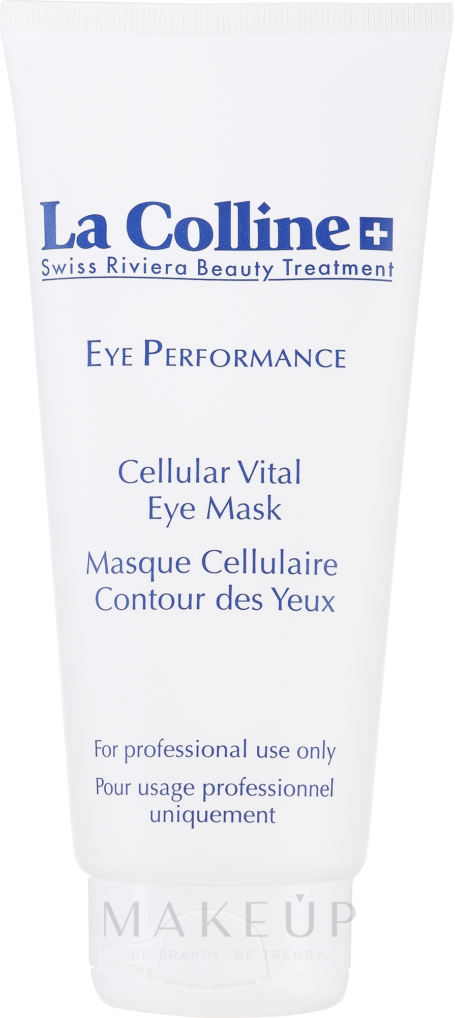 Straffende und feuchtigkeitsspendende Anti-Falten Augenkonturmaske - La Colline Cellular Vital Eye Mask — Bild 150 ml