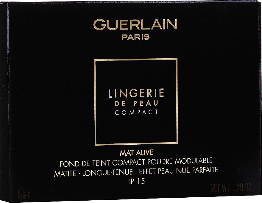 Kompaktpuder in elegantem Spiegeletui - Guerlain Lingerie De Peau Compact Powder — Bild N2