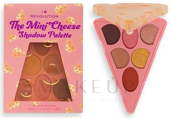 Lidschattenpalette - I Heart Revolution The Mini Cheese Shadow Palette — Bild 3.5 g