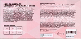 Rougepalette für das Gesicht - Moira Blossom & Adore Blush Palette — Bild N3