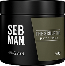 Matte Tonerde für das Haar - Sebastian Professional SEB MAN The Sculptor Matte Finish — Bild N1