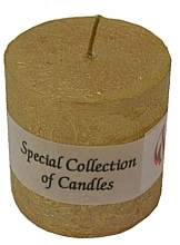 Düfte, Parfümerie und Kosmetik Parfümfreie Kerze Cylinder 5x5 cm gold - ProCandle Special Collection Of Candles