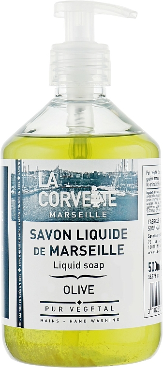 Flüssigseife Olive - La Corvette Liquid Soap — Bild N1