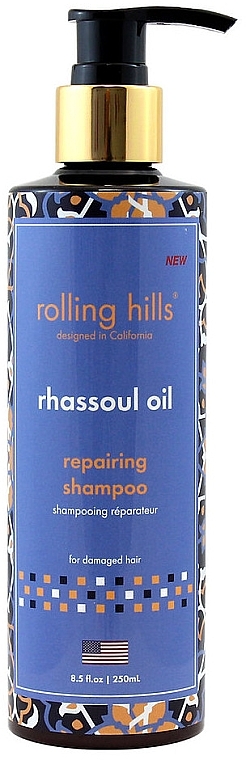 Revitalisierendes Shampoo - Rolling Hills Rhassoul Oil Repairing Shampoo — Bild N1