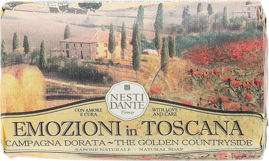 Naturseife The Golden Countryside - Nesti Dante Natural Soap Emozioni in Toscana Collection