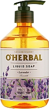 Düfte, Parfümerie und Kosmetik Flüssigseife mit Lavendelextrakt - O’Herbal Lavender Liquid Soap