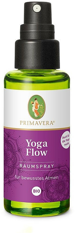 Raumspray für bewusstes Atmen - Primavera Organic Room Spray Yoga Flow — Bild N1