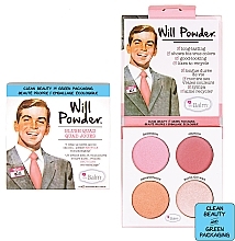 Gesichtsrouge-Palette - theBalm Will Powder Blush Quad — Bild N1