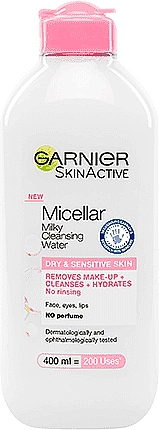 Milchiges Reinigungswasser für trockene und empfindliche Haut - Garnier Milky Cleansing Water for Dry and Sensitive Skin — Bild N1