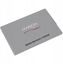Düfte, Parfümerie und Kosmetik Matte Gesichtstücher 50 St. - Marion Mat Express Oil Control Paper