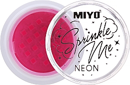 Düfte, Parfümerie und Kosmetik Neonfarbenes Pigment-Lidschattenpulver - Miyo Sprinkle Me Neon
