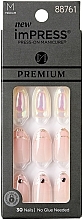 Set für künstliche Nägel mit Kleber - Kiss imPRESS Premium Press-On Manicure — Bild N2