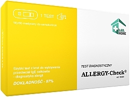 Allergie-Diagnosetest - Lab.Home Allergy-Check — Bild N1