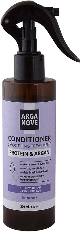 Weichmachender Spray-Conditioner für das Haar - Arganove Protein & Argan Smoothing Treatment Conditioner — Bild N1