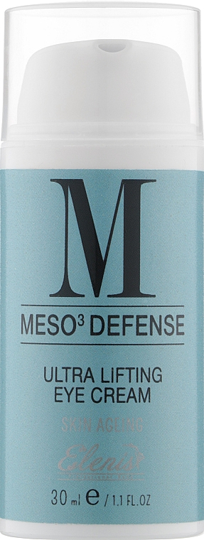 Auffüllende Augencreme gegen Falten und dunkle Augenringe - Elenis Meso-Defense Filling Eye Cream — Bild N1