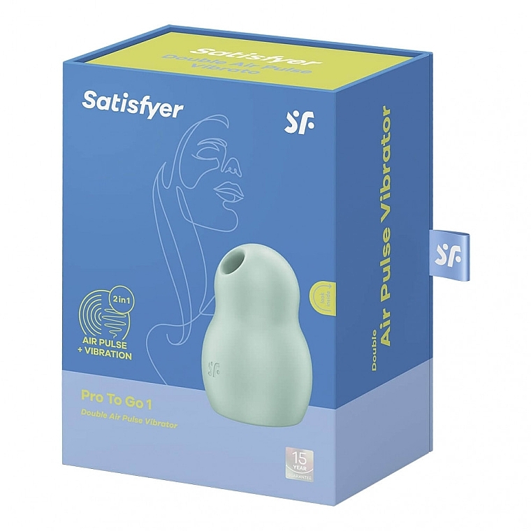 Vakuum-Klitoris-Stimulator mintgrün - Satisfyer Pro To Go 1 Mint — Bild N1