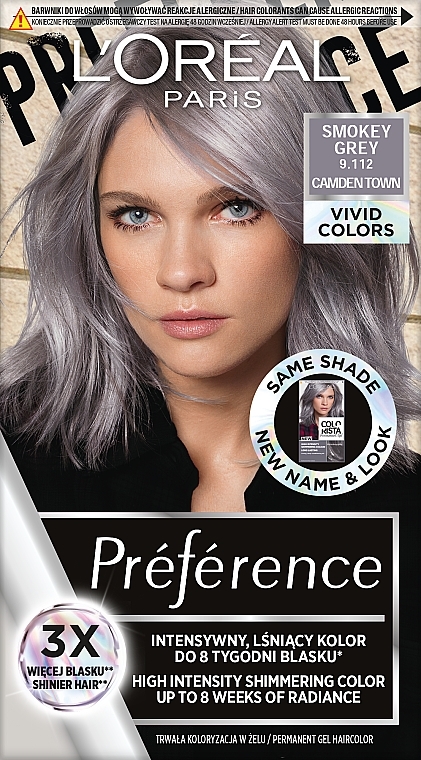 Permanente Haarfarbe Vivid Colours - L'Oreal Paris Preference Vivid Colours — Bild N1