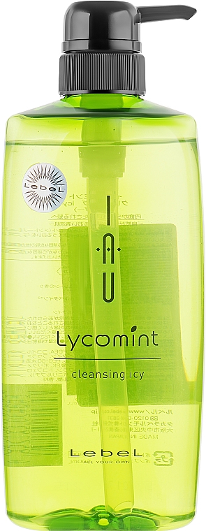 Reinigendes Aroma-Shampoo - Lebel IAU Lycomint Cleansing ICY — Bild N1