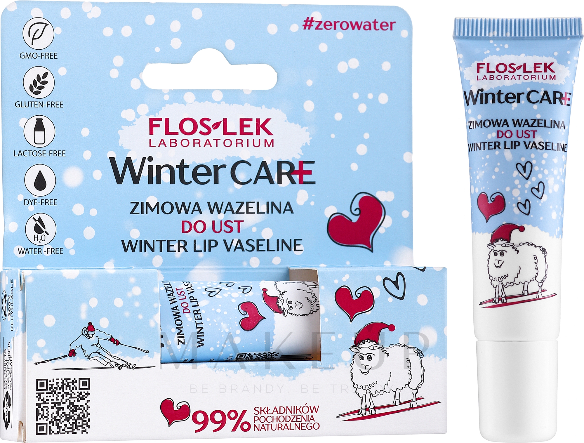 Winterlicher Lippenbalsam - Floslek Winter Care — Bild 10 g