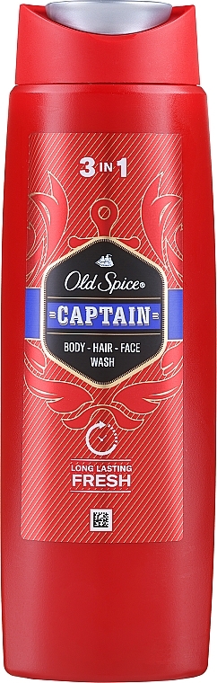 2in1 Duschgel & Shampoo "Captain" - Old Spice Captain Shower Gel — Bild N1