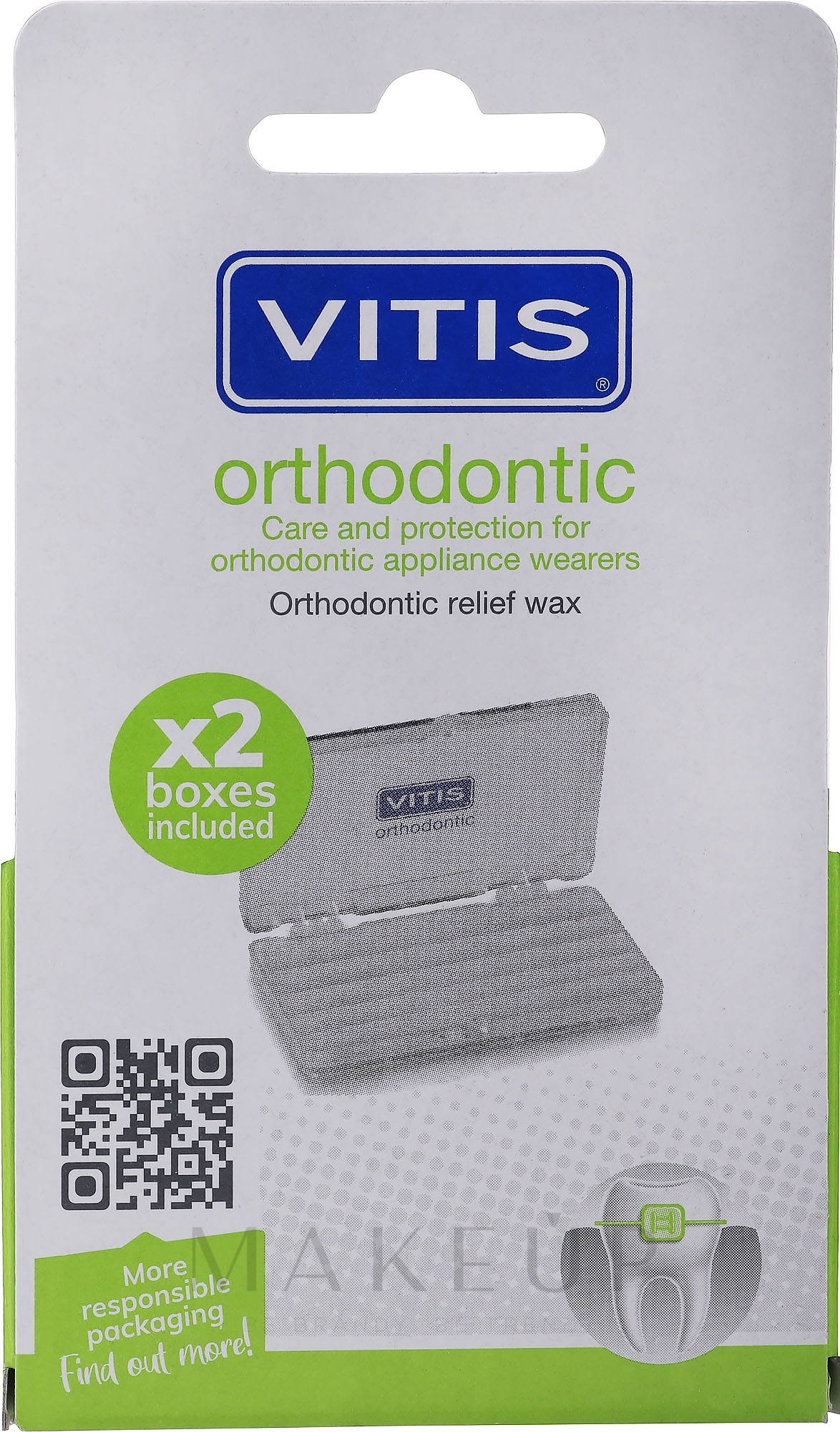 Kieferorthopädisches Wachs - Dentaid Vits Orthodontic Wax — Bild 2 St.