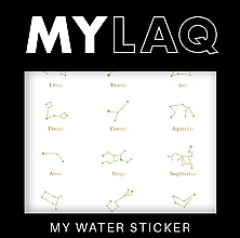 Düfte, Parfümerie und Kosmetik Nagelaufkleber - MylaQ My Water Sticker