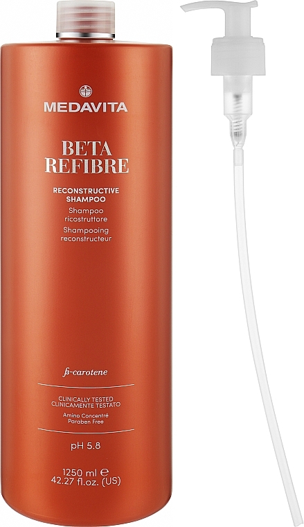 Reparierendes Shampoo für geschädigtes Haar - Medavita Beta Refibre Recontructive Shampoo — Bild N3