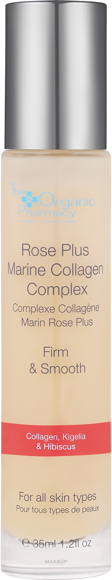 Gesichtskomplex mit Rose und Meereskollagen - The Organic Pharmacy Rose Plus Marine Collagen Complex — Bild 35 ml