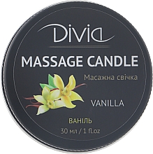 Düfte, Parfümerie und Kosmetik Massage Kerze Vanille Di1570 (30 ml) - Divia Massage Candle Hand & Body Vanilla Di1570