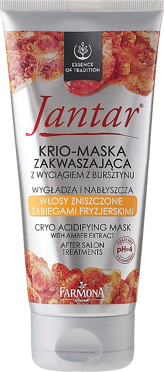 Haarmaske für coloriertes Haar - Farmona Jantar Krio Mask
