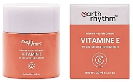 Düfte, Parfümerie und Kosmetik Nährende Tagescreme mit Vitamin E - Earth Rhythm Vitamin E Intense Nourish Day Cream