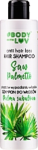 Shampoo gegen Haarausfall mit Sägepalmenextrakt - Body with Love Hair Shampoo Saw Palmetto — Bild N1