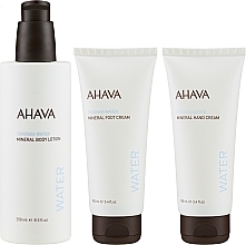 Ahava Body Water (Körperlotion 250ml + Fußcreme 100 + Handcreme 100) - Gesichts- und Körperpflegeset — Bild N2