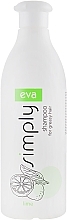 Shampoo für fettiges Haar mit Limettenextrakt - Eva Simply Shampoo  — Bild N2