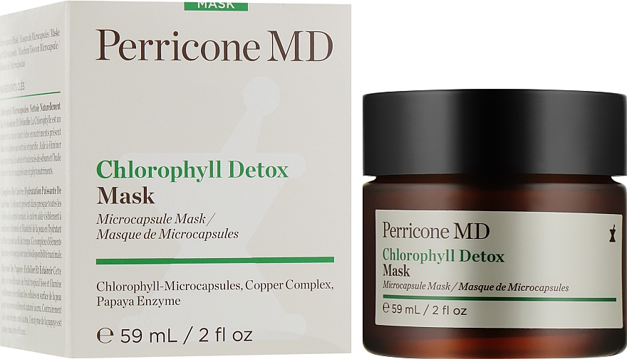 Entgiftende und reinigende Gesichtsmaske mit Chlorophyll - Perricone MD Chlorophyll Detox Mask — Bild N2