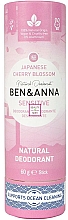 Düfte, Parfümerie und Kosmetik Deodorant Japanische Blüte - Ben&Anna Natural Natural Deodorant Sensitive Japanese Blossom