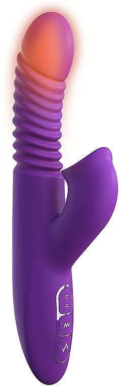 Vibrator violett - Pipedream Fantasy For Her Ultimate Thrusting Clit Stimulate Purple — Bild N2
