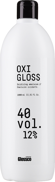 Haaroxidationsmittel - Glossco Color Oxigloss 40 Vol — Bild N1