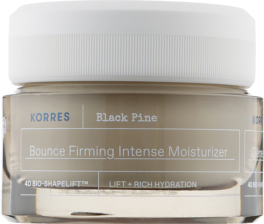 Lifting-Creme mit Schwarzkiefer für trockene Haut 4D - Korres Black Pine — Bild N1