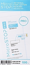 Düfte, Parfümerie und Kosmetik Sterilisationsbeutel 100x200 mm - MicroSTOP